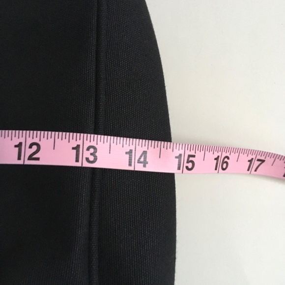 SAKS FIFTH AVENUE Black Tote BAG Purse Handbag Embroidered Logo Y2K NEW - Picture 13 of 13